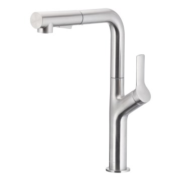 KFA Armatura 6623-220-22 - Grifo de fregadero con rociador extraíble DUERO DESIGN acero inoxidable