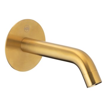 KFA Armatura 836-004-31 - Caño para instalación empotrada MOZA latón/oro cepillado