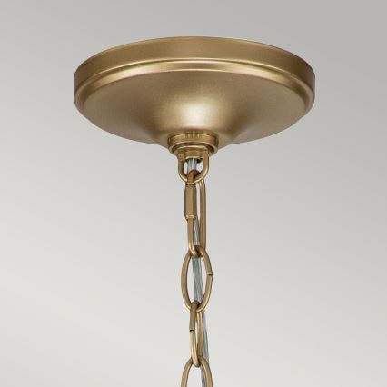 Kichler - Lámpara colgante con cadena CAPITOL HILL 6xE14/40W/230V