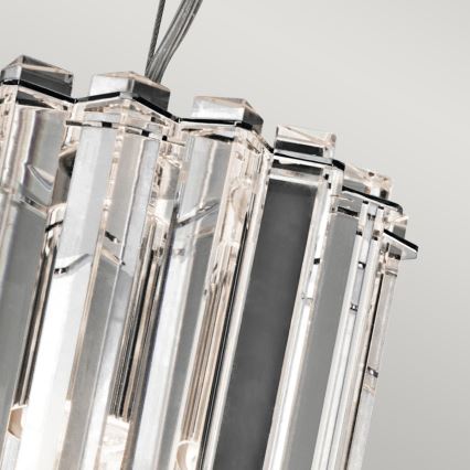Kichler - Lámpara de araña LED para cuarto de baño CRYSTAL SKYE 2xG9/3W/230V IP44