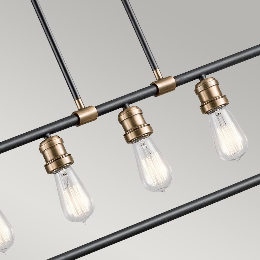 Kichler - Lámpara colgante IMAHN 5xE27/60W/230V