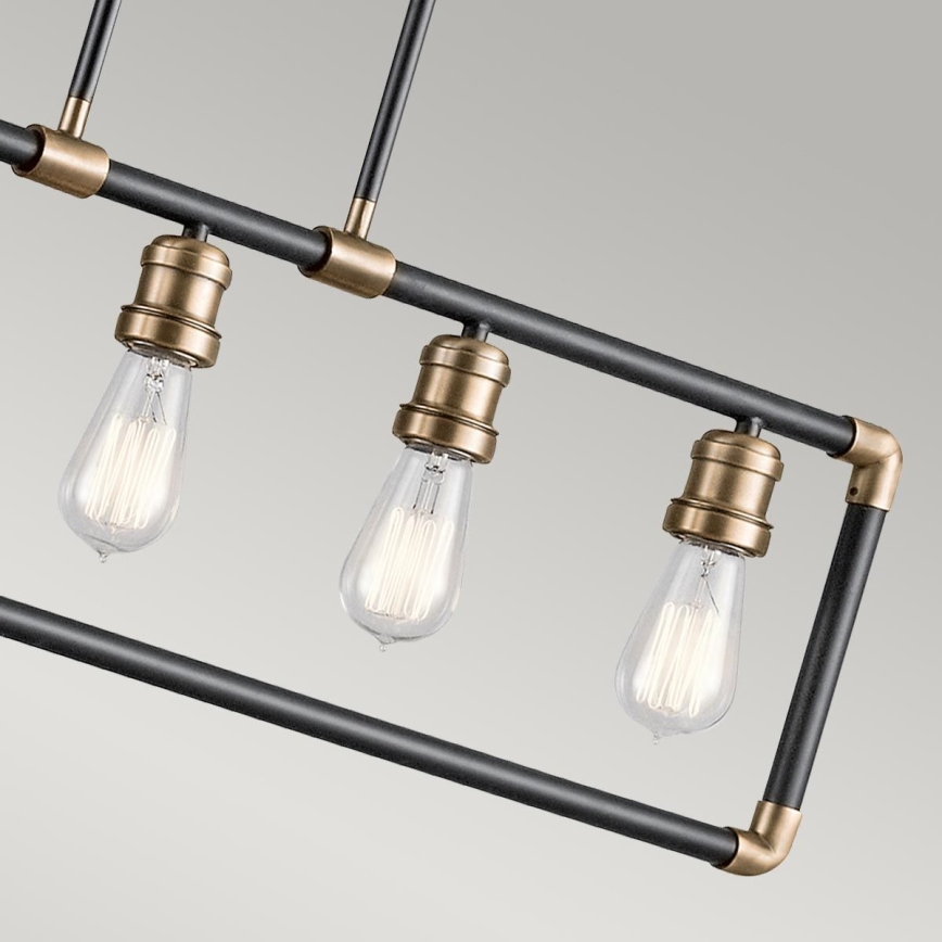 Kichler - Lámpara colgante IMAHN 5xE27/60W/230V