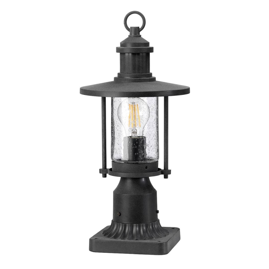 Kichler - Lámpara de exterior RIVERWOOD 1xE27/60W/230V IP44 negro