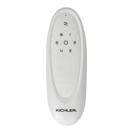 Kichler - Ventilador de techo LEHR IP44 + control remoto