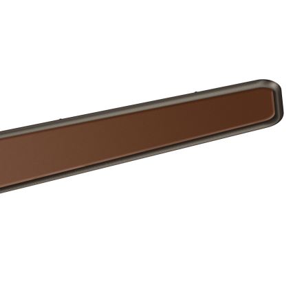 Kichler - Ventilador de techo LED regulable XETY LED/10W/230V negro/marrón + control remoto