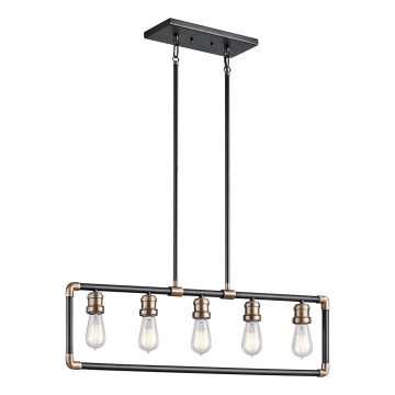 Kichler - Lámpara colgante IMAHN 5xE27/60W/230V