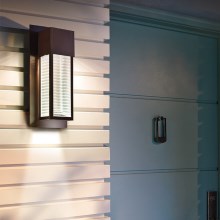 Kichler - LED Lámpara de exterior SOREL 1xGU10/7W/230V IP44 marrón