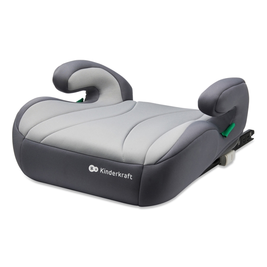 KINDERKRAFT - Asiento elevador para coche I-BOOST i-Tamaño 135-150 cm gris