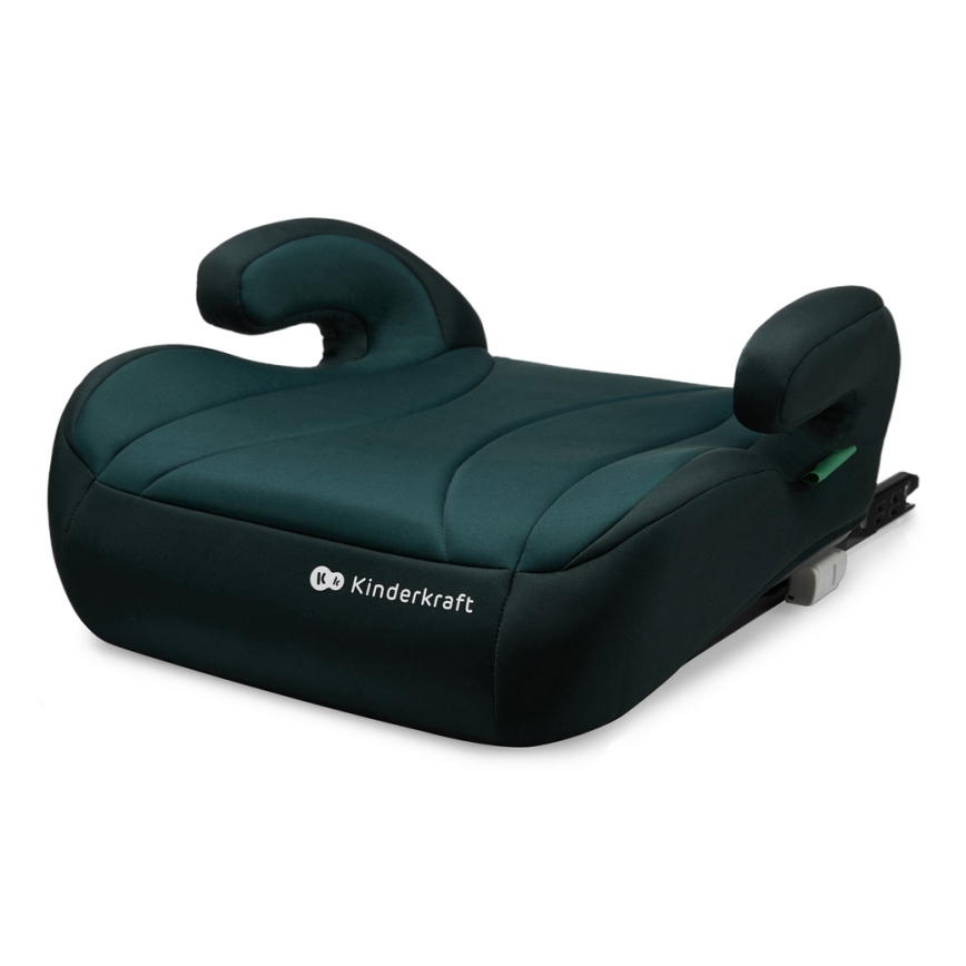 KINDERKRAFT - Asiento elevador para coche I-BOOST i-Tamaño 135-150 cm verde