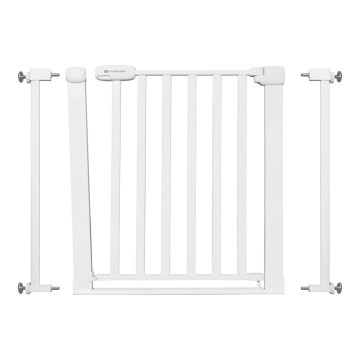 KINDERKRAFT - Barrera de seguridad LOCK&GO 75-103 cm blanco