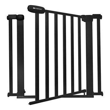 KINDERKRAFT - Barrera de seguridad LOCK&GO 75-103 cm negro