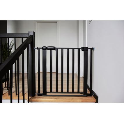 KINDERKRAFT - Barrera de seguridad LOCK&GO 75-103 cm negro