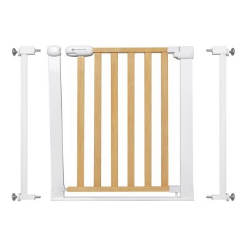 KINDERKRAFT - Barrera de seguridad LOCK&GO 75-103 cm pino
