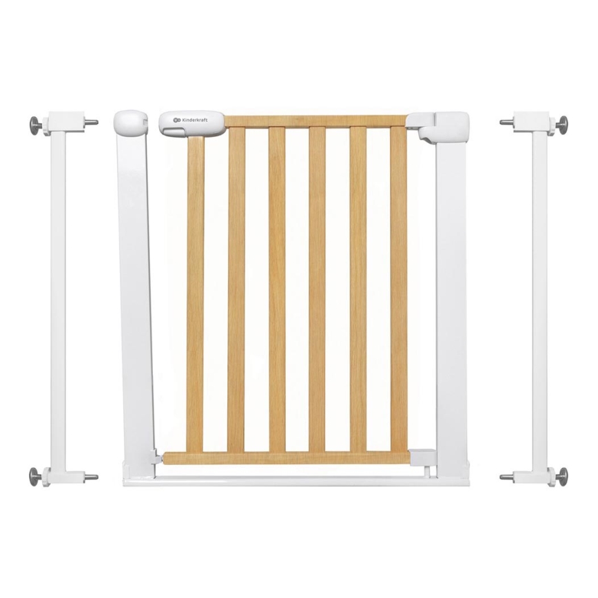 KINDERKRAFT - Barrera de seguridad LOCK&GO 75-103 cm pino