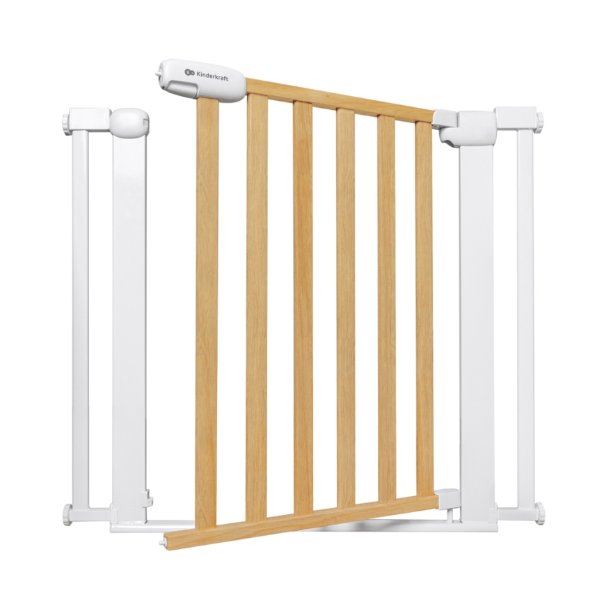 KINDERKRAFT - Barrera de seguridad LOCK&GO 75-103 cm pino
