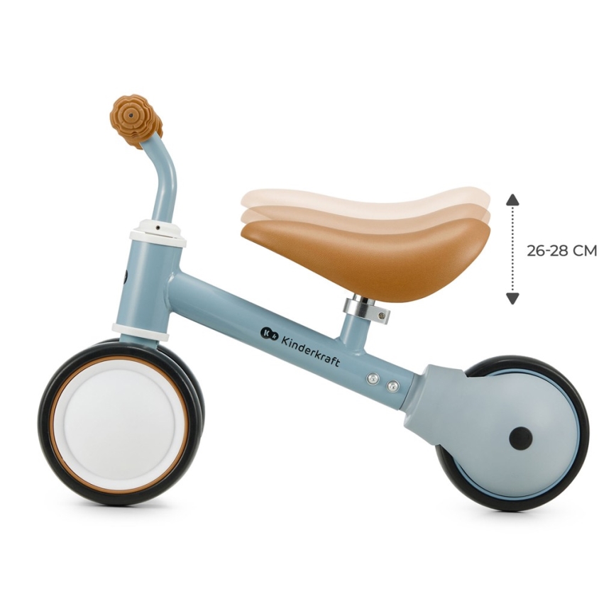 KINDERKRAFT - Bicicleta de empuje CUTIE azul