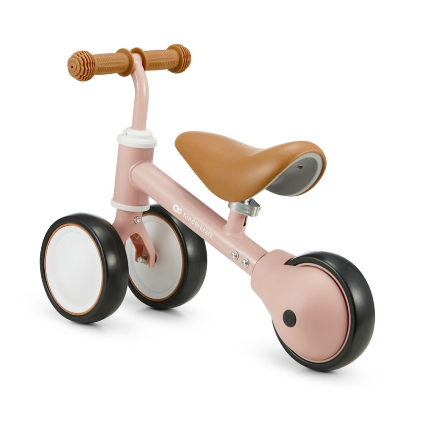 KINDERKRAFT - Bicicleta de empuje CUTIE rosa