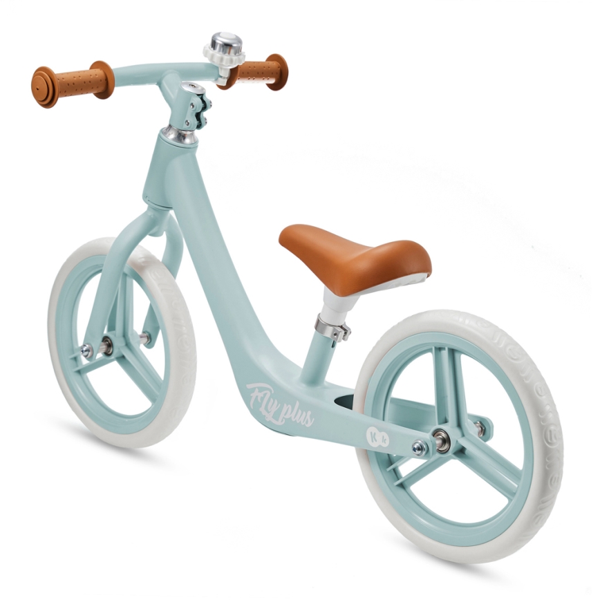 KINDERKRAFT - Bicicleta de empuje FLY PLUS Baby azul