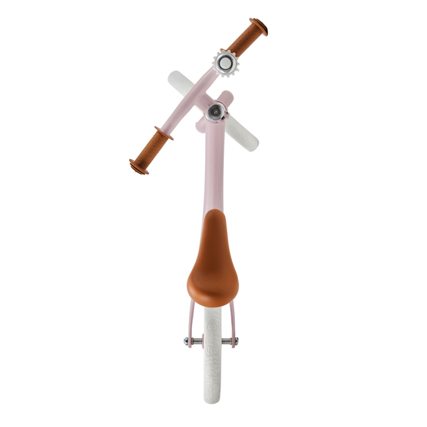 KINDERKRAFT - Bicicleta de empuje FLY PLUS Powder rosa