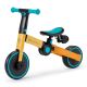 KINDERKRAFT - Bicicleta de empuje para niños 3en1 4TRIKE amarillo/turquesa