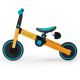 KINDERKRAFT - Bicicleta de empuje para niños 3en1 4TRIKE amarillo/turquesa