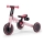 KINDERKRAFT - Bicicleta de empuje para niños 3en1 4TRIKE rosa