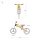 KINDERKRAFT - Bicicleta de empuje RUNNER naranja