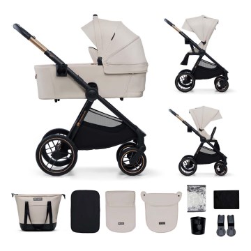 KINDERKRAFT - Cochecito combinado 2en1 NEA 2 beige