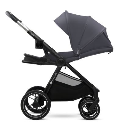 KINDERKRAFT - Cochecito combinado 2en1 NEA 2 gris oscuro