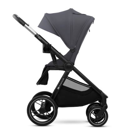 KINDERKRAFT - Cochecito combinado 2en1 NEA 2 gris oscuro