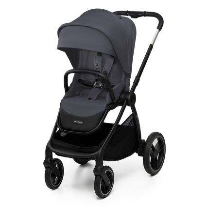 KINDERKRAFT - Cochecito combinado 2en1 NEA 2 gris oscuro