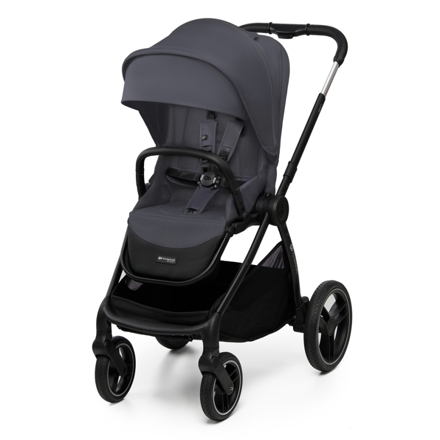 KINDERKRAFT - Cochecito combinado 2en1 NEA 2 gris oscuro