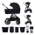 KINDERKRAFT - Cochecito combinado 2en1 NEA 2 Midnight negro