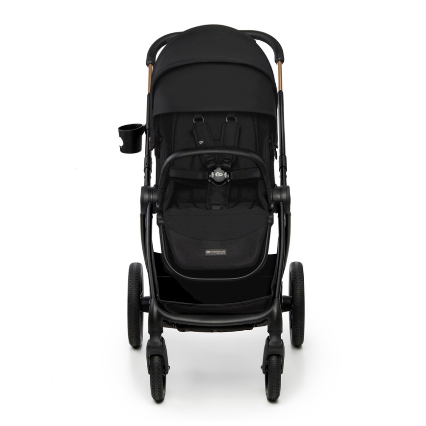 KINDERKRAFT - Cochecito combinado 2en1 NEA 2 Midnight negro