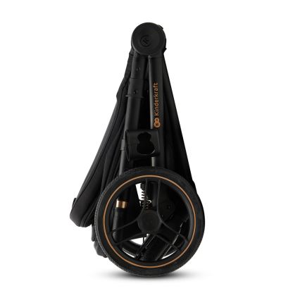 KINDERKRAFT - Cochecito combinado 2en1 NEA 2 Midnight negro