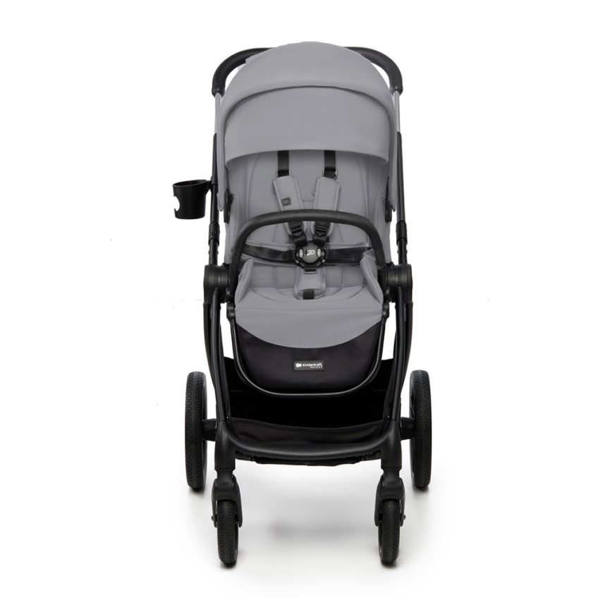 KINDERKRAFT - Cochecito combinado 2en1 NEA 2 Platinum gris