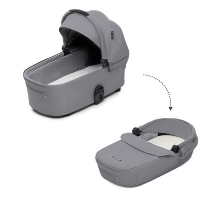 KINDERKRAFT - Cochecito combinado 2en1 NEA 2 Platinum gris