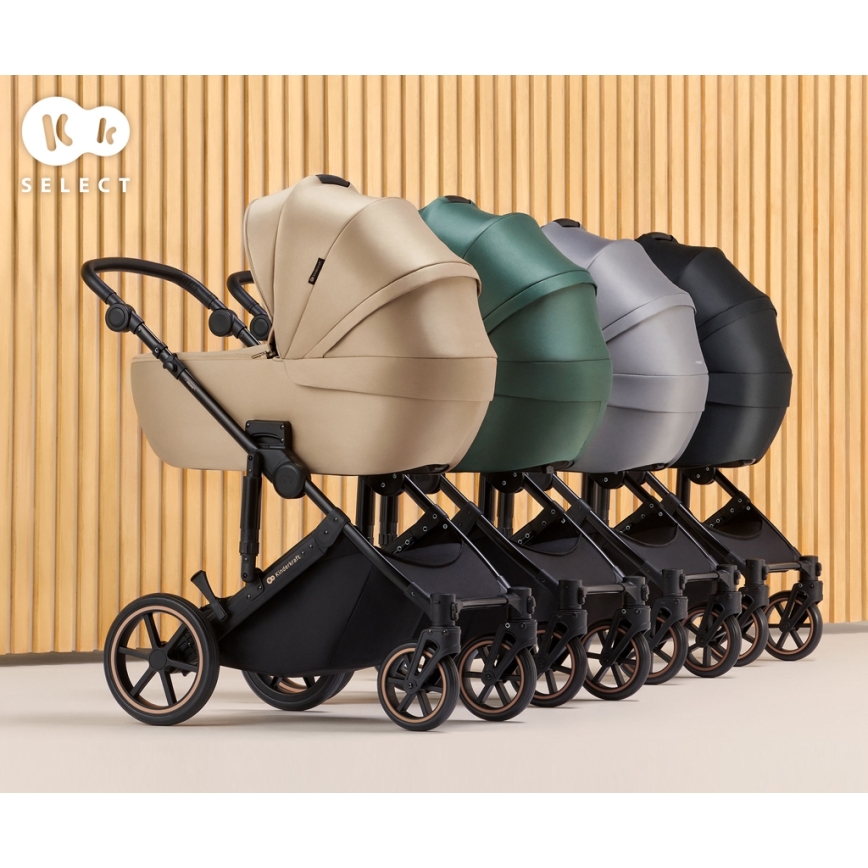 KINDERKRAFT - Cochecito combinado 2en1 PRIME 2 gris