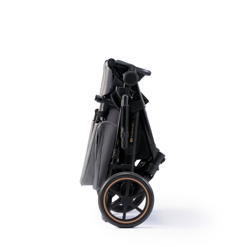 KINDERKRAFT - Cochecito combinado 2en1 PRIME 2 gris