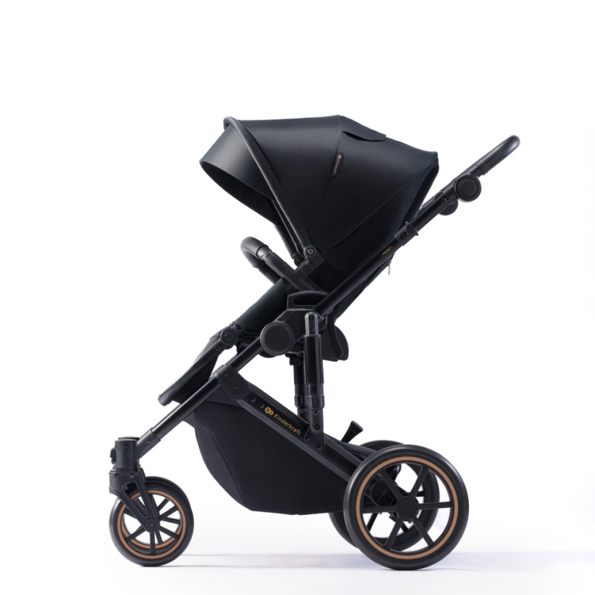 KINDERKRAFT - Cochecito combinado 2en1 PRIME 2 negro