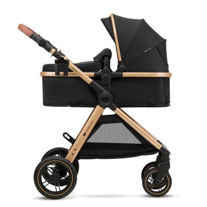 KINDERKRAFT - Cochecito combinado 3en1 ESME Pure negro + silla de coche MINK PRO