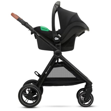 KINDERKRAFT - Cochecito combinado 3en1 ESME Sand beige + silla de coche MINK PRO