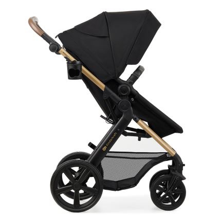 KINDERKRAFT - Cochecito combinado 3en1 MOOV 2 Pure negro + silla de coche MINK PRO