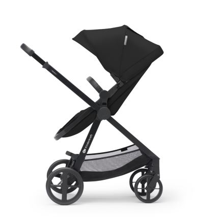 KINDERKRAFT - Cochecito combinado 3en1 NEWLY Clásico negro  + silla de coche MINK PRO