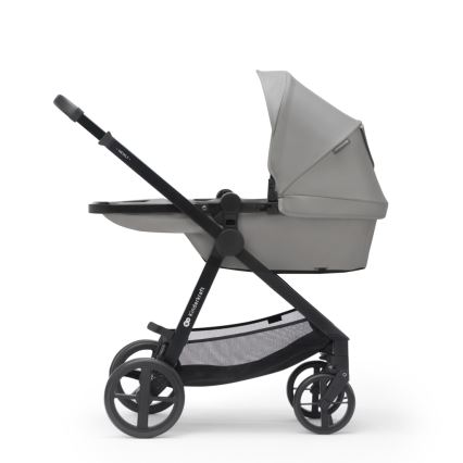 KINDERKRAFT - Cochecito combinado 3en1 NEWLY Moonlight gris  + silla de coche MINK PRO