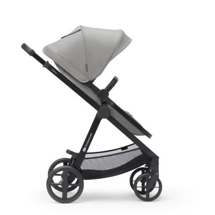 KINDERKRAFT - Cochecito combinado 3en1 NEWLY Moonlight gris  + silla de coche MINK PRO