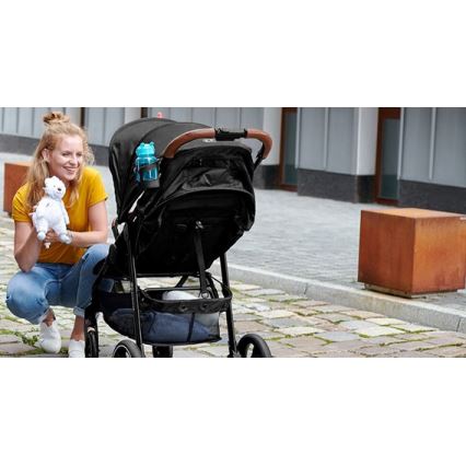 KINDERKRAFT - Cochecito GRANDE PLUS negro