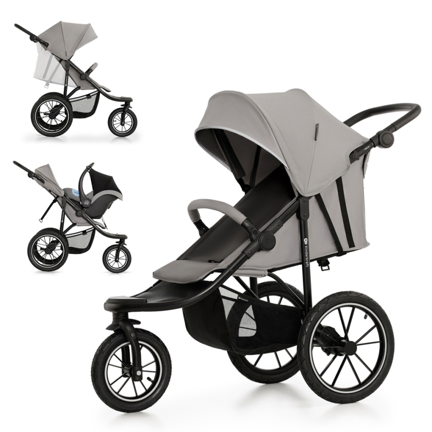 KINDERKRAFT - Cochecito HELSI2 gris