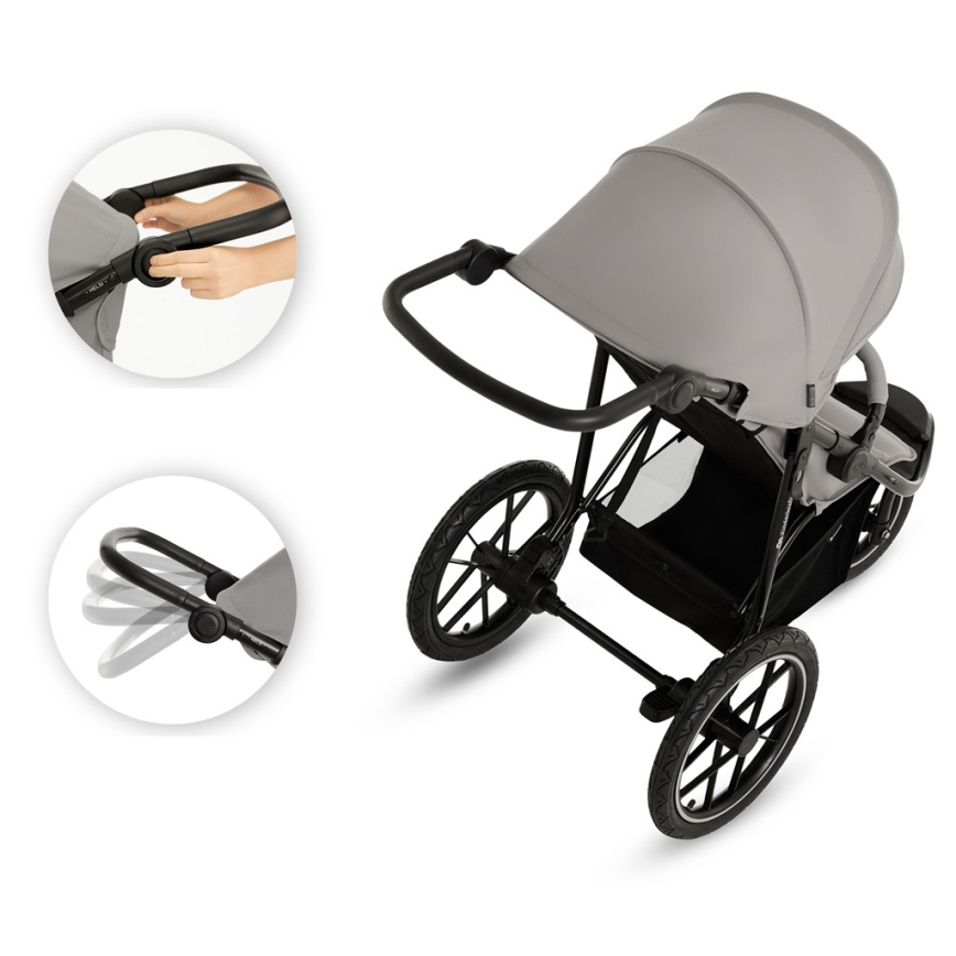 KINDERKRAFT - Cochecito HELSI2 gris