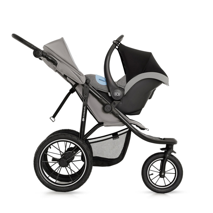 KINDERKRAFT - Cochecito HELSI2 gris